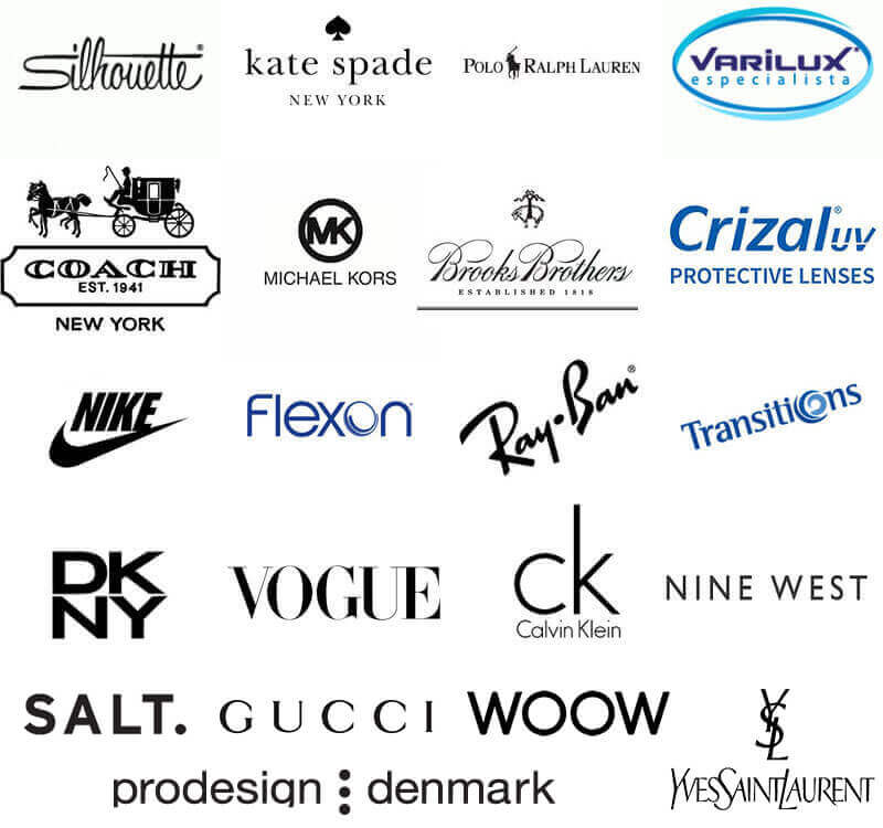 Designer Eyewear Logos